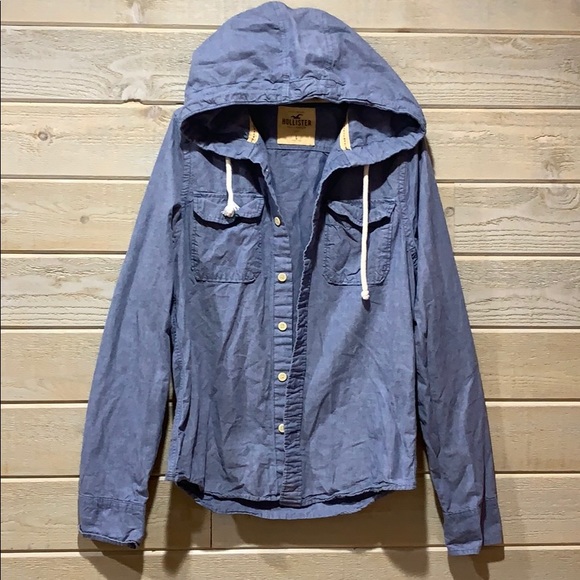 Hollister Jackets & Blazers - Denim Utility Jacket